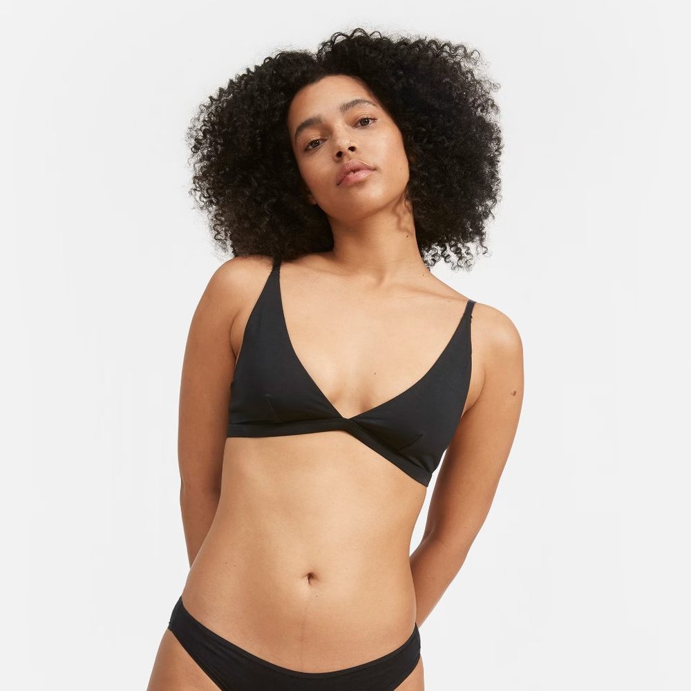 Everlane - Set of 2 triangle bralettes